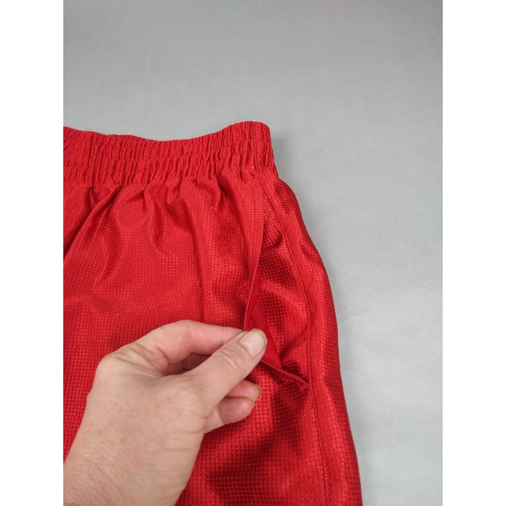 Nike Basketball Dazzle Money Shorts - Red -‎ Mens Large - Picture 7 of 13